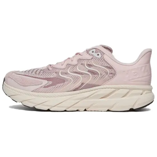 HOKA ONE ONE Clifton LS Running Shoes Unisex Low-Top Pink