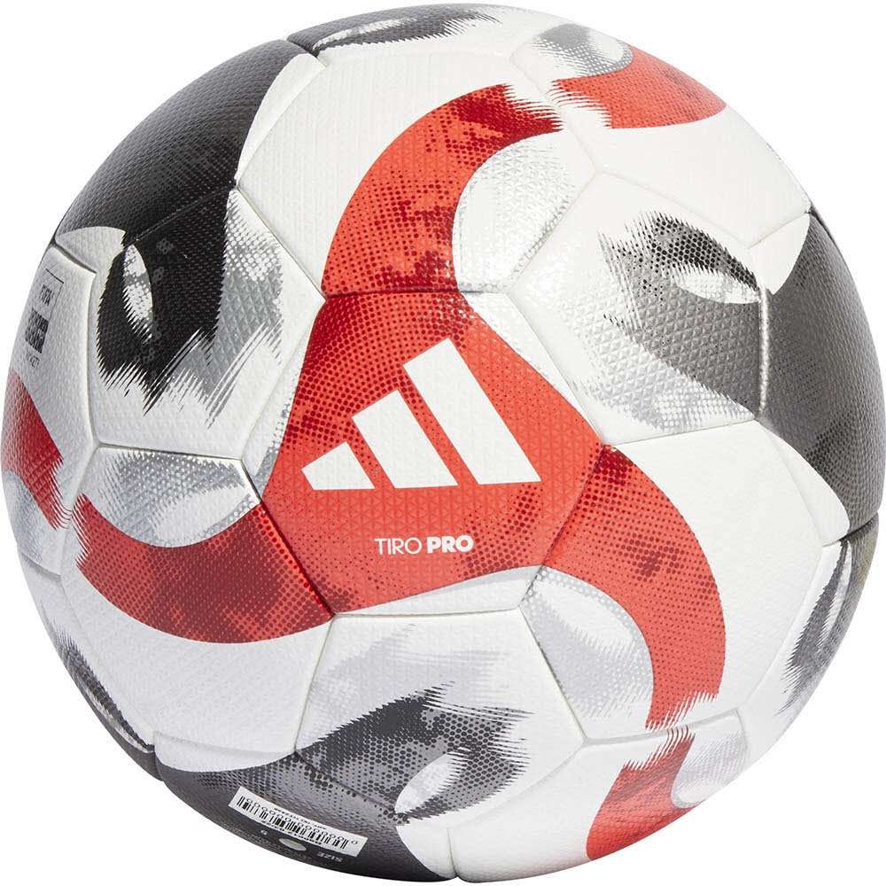 Adidas Size 5 Soccer Ball Unisex White Black Red
