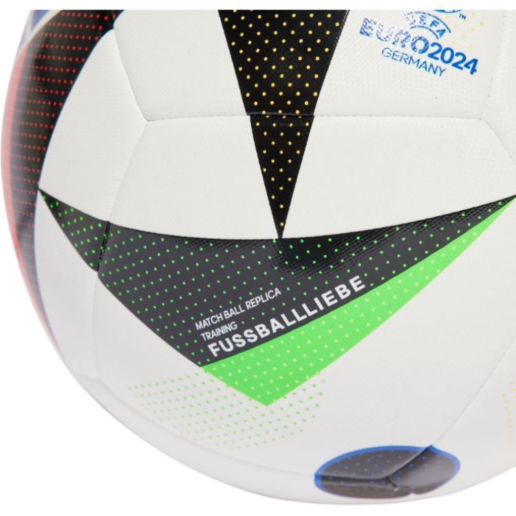 Adidas Size 5 Soccer Ball Unisex White/Black/Honor Blue