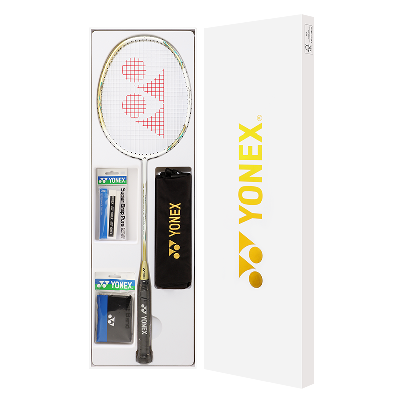 YONEX AstroX 9900 White Box Badminton Rackets Offensive Type Heavy Head, Stiff Shaft Professional 675mm 5U/G5