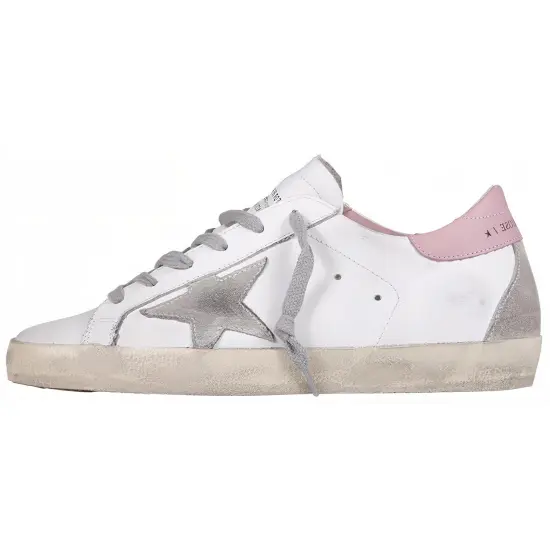 Golden Goose Super-Star White Light Pink Women's