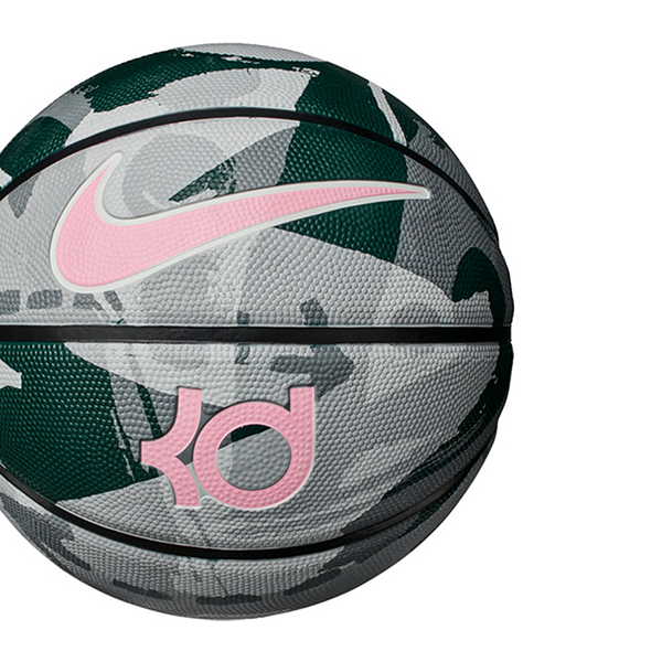 Nike Rubber Basketball Dark Green/Gray Size 7 Training Unisex