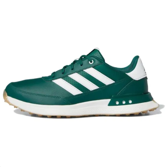 Adidas S2G 24 Anti Slip And Wear Resistant Water Resistant Low Top Golf Shoes Men's Green