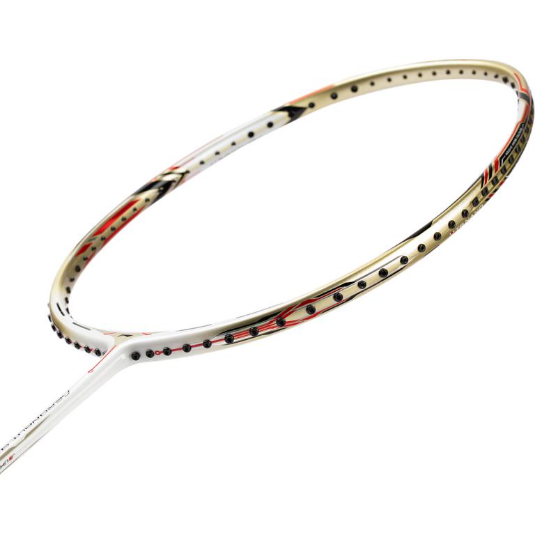 Li Ning Wind Powered 9000 Full Carbon Badminton Rackets Offensive Type Heavy Head, Stiff Shaft Professional Unisex 4U