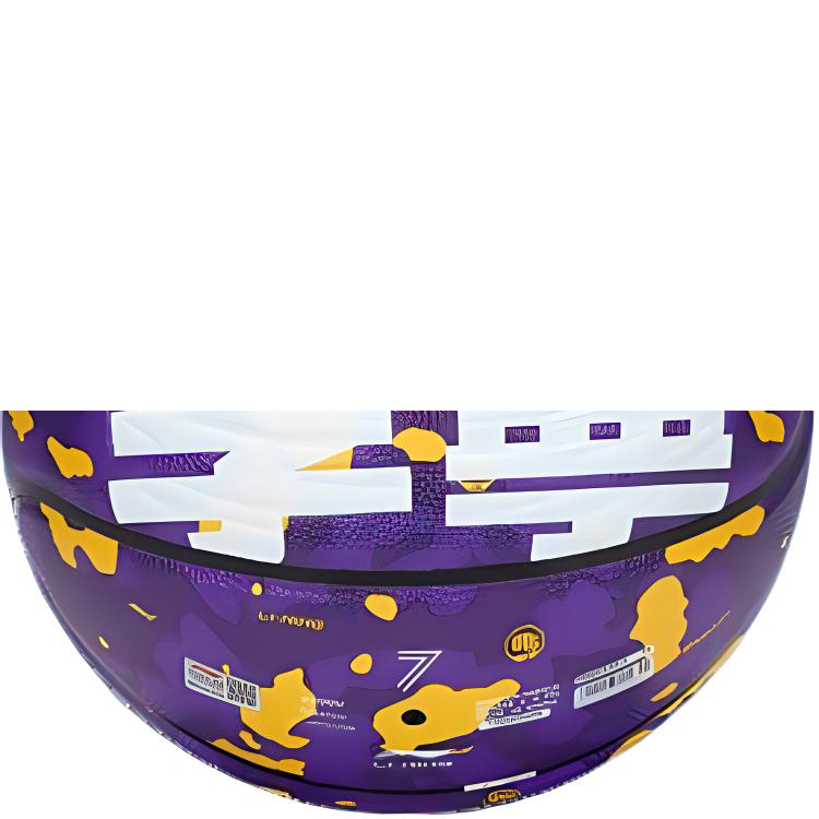Li Ning Rubber Basketball Purple Training Competition Unisex