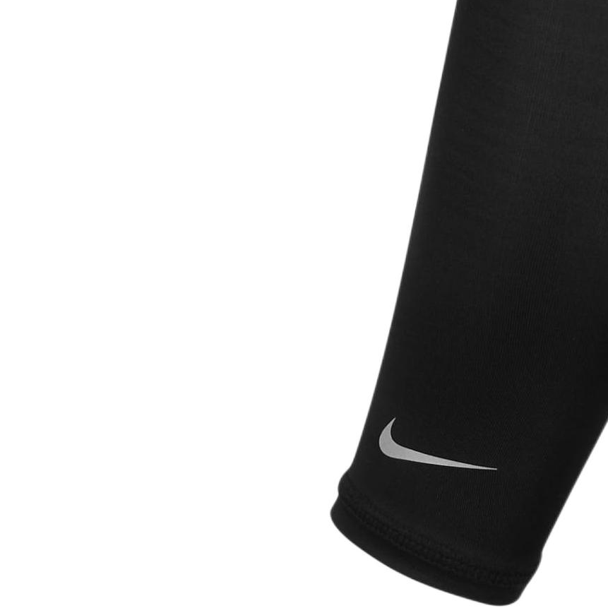 Nike Riding Equipment Cycling Arm Warmers Outdoor Unisex Polyester Black/Silver
