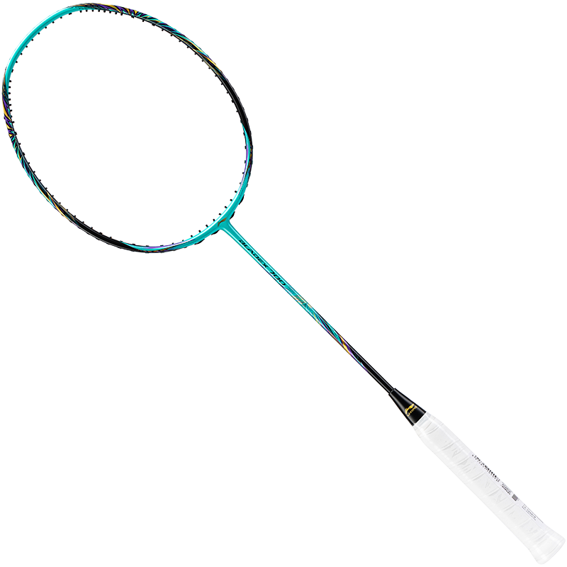 Li Ning Shadow 700 Full Carbon Badminton Rackets Speed Type Enhanced Swing Speed Professional Single Racket Blue