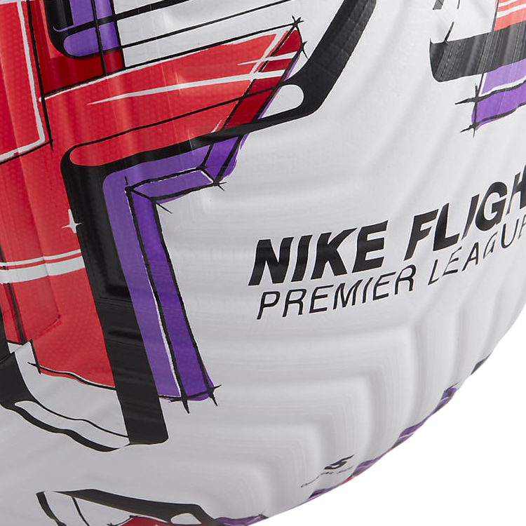 Nike Size 5 Ball Soccer Ball Rubber Machine Stitched Soccer Ball Unisex White