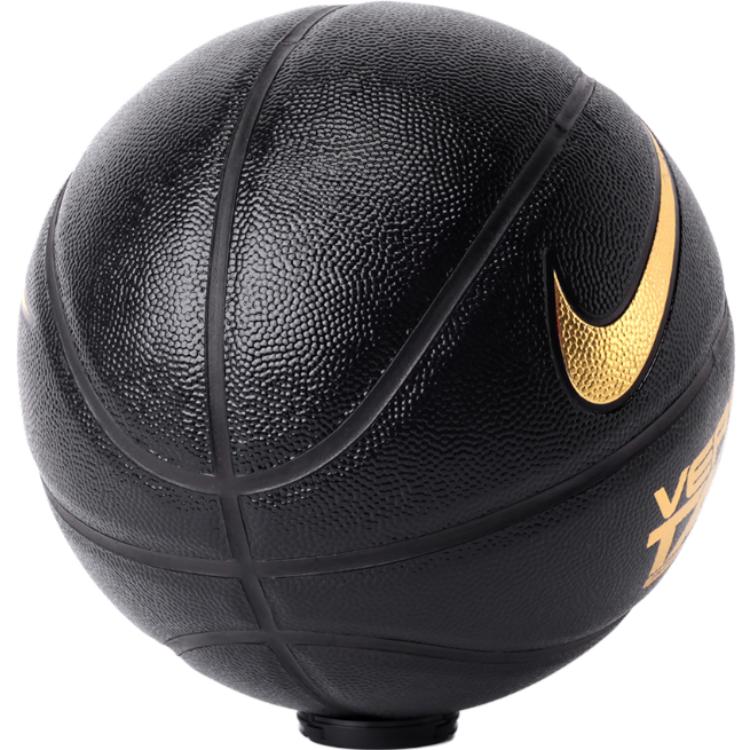 Nike Artificial Leather Basketball Black Gold Size 7 Training Unisex