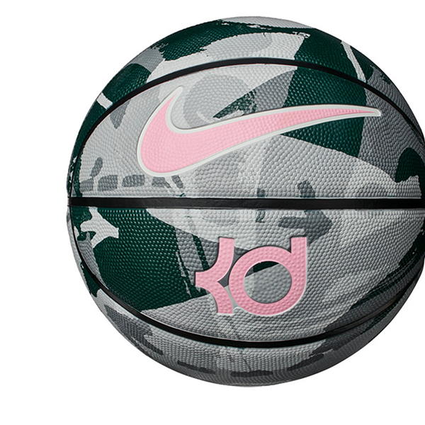 Nike Rubber Basketball Dark Green/Gray Size 7 Training Unisex