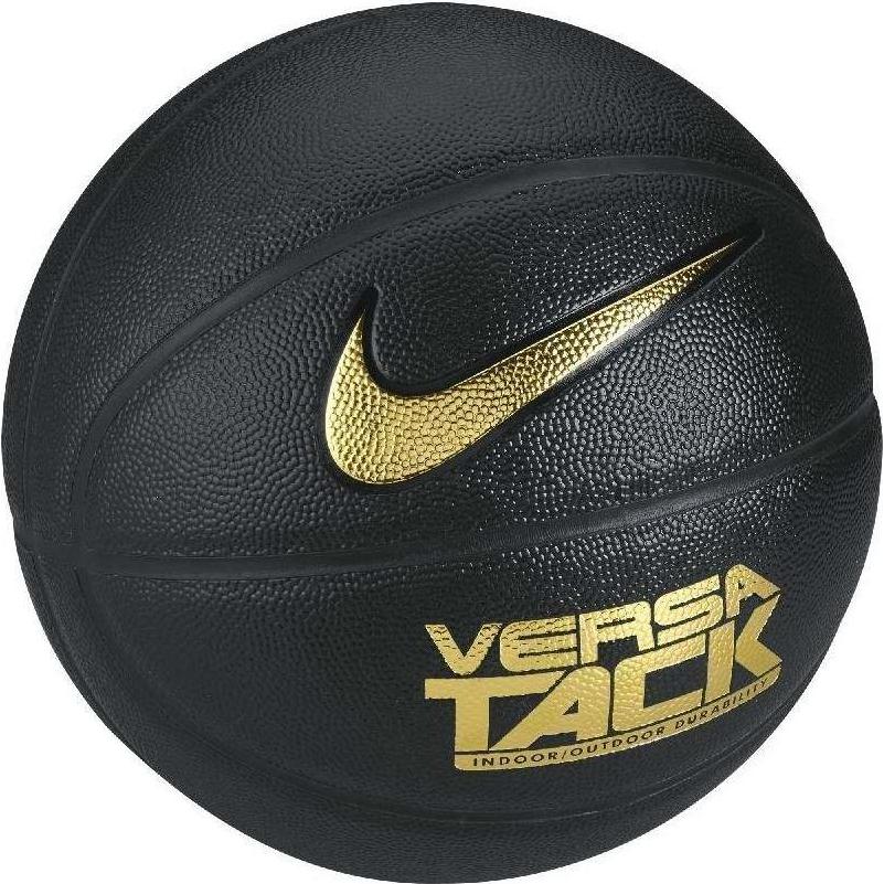 Nike Artificial Leather Basketball Black Gold Size 7 Training Unisex