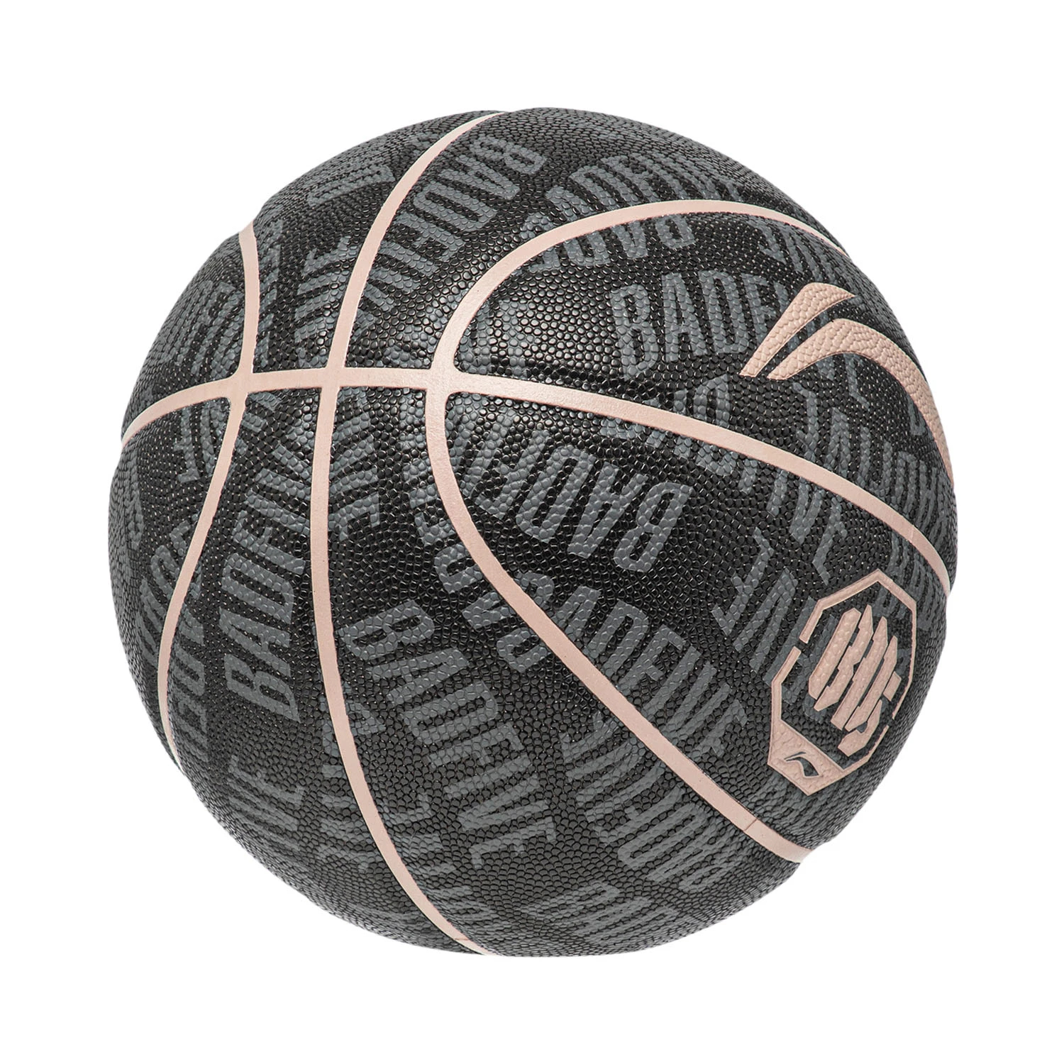 Li Ning Pu Basketball Black Size 7 Training