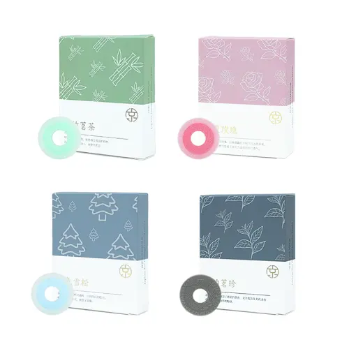 Jingxi Double Ring Replacement Fragrance Tablets Car Perfume Aromatherapy Universal Color