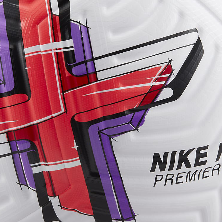 Nike Size 5 Ball Soccer Ball Rubber Machine Stitched Soccer Ball Unisex White