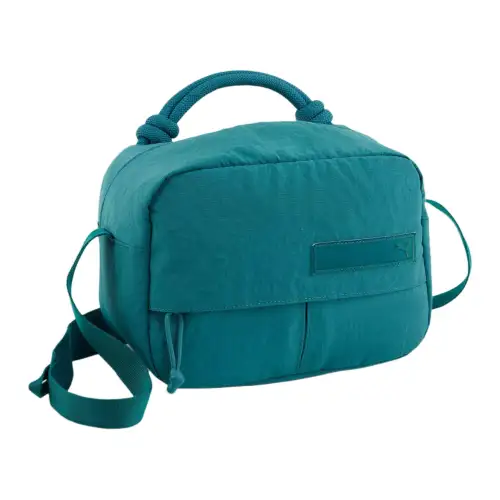 PUMA Nylon Shoulder Bag, Crossbody Bag Unisex Cool Green