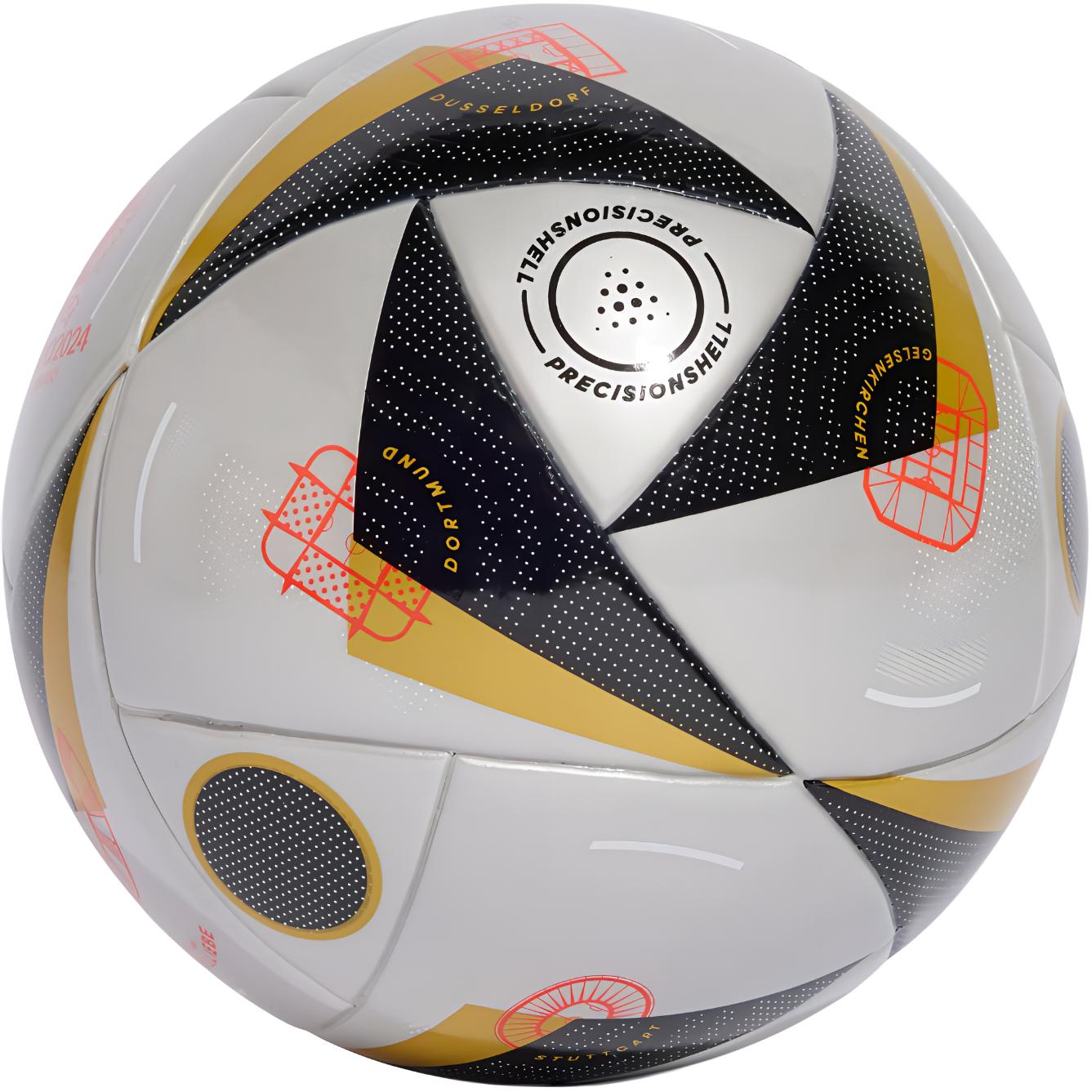 Adidas Size 4 Ball Size 5 Ball Soccer Ball TPU Unisex Metallic Silver/Gold/Black/Red Fluorescent