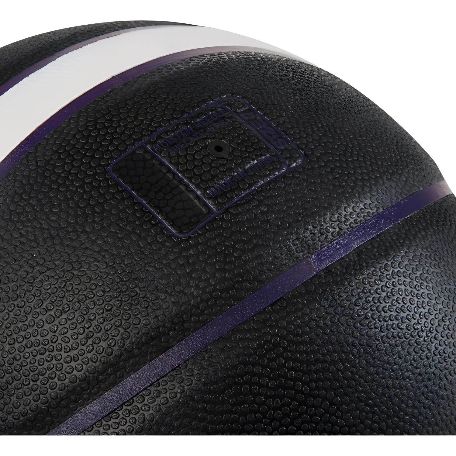 Li Ning Pu Basketball Purple Black Size 7 Training Unisex