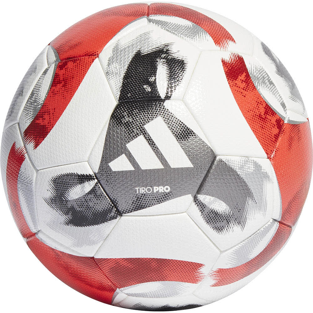 Adidas Size 5 Soccer Ball Unisex White Black Red