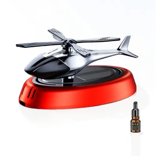 Rotating perfume solar-powered, airplane, deodorant, universal aromatherapy