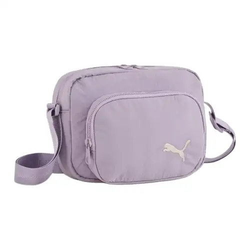PUMA Recycled Nylon Shoulder Bag, Crossbody Bag Women's Purple