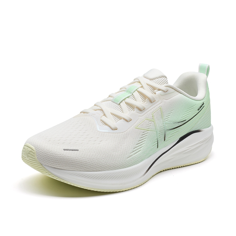 XTEP 5.0LITE Cushioning Abrasion Resistant Cushioning, Wear Resistant Low top Running Shoes Women’s White Green