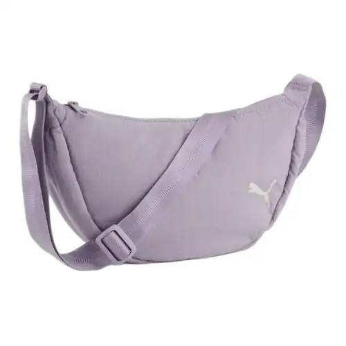 PUMA Nylon Crossbody Bag, Shoulder Bag Regular Women's Light Purple Red