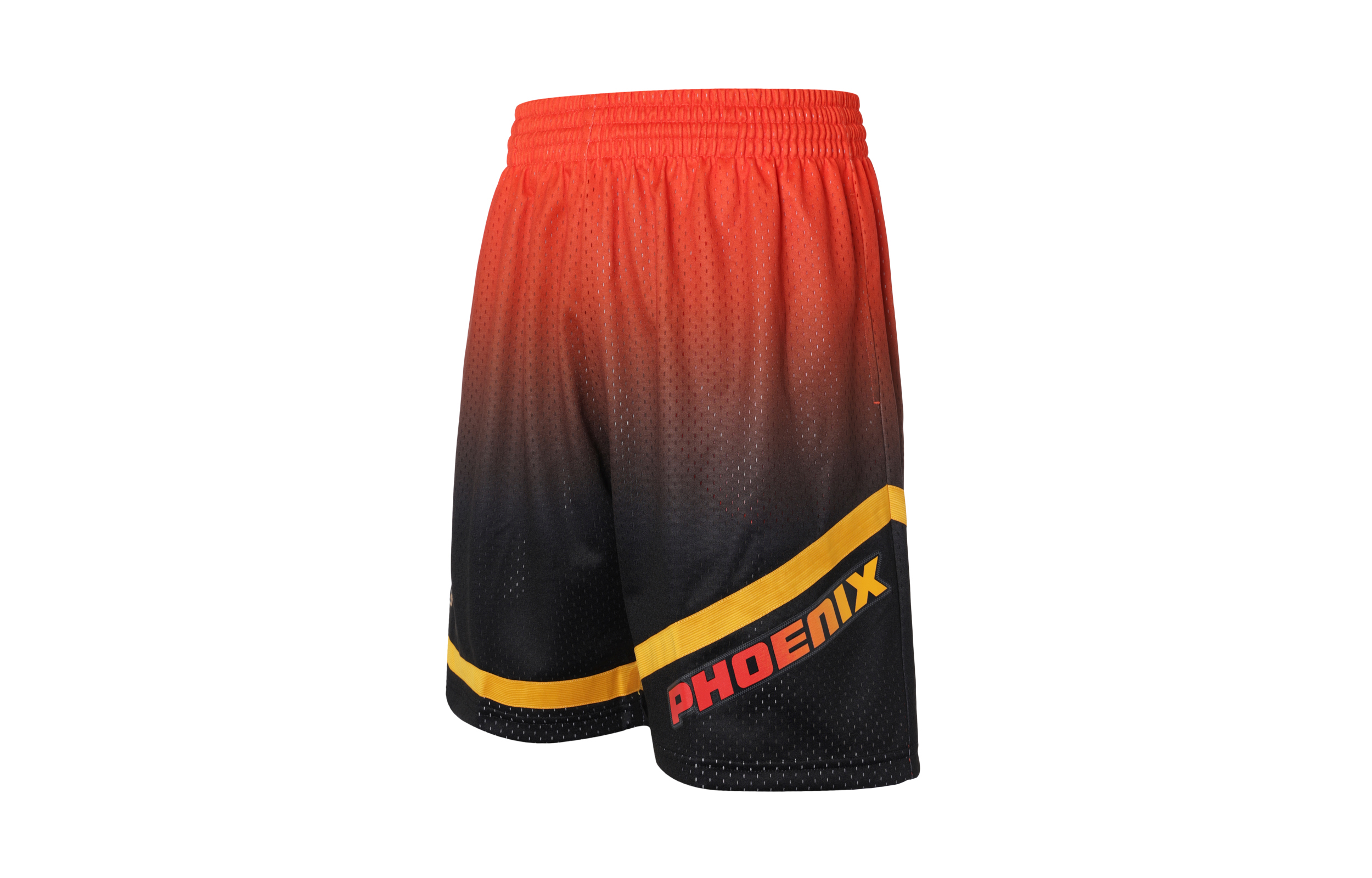 Mitchell Ness Basketball Shorts Men’s Orange Black