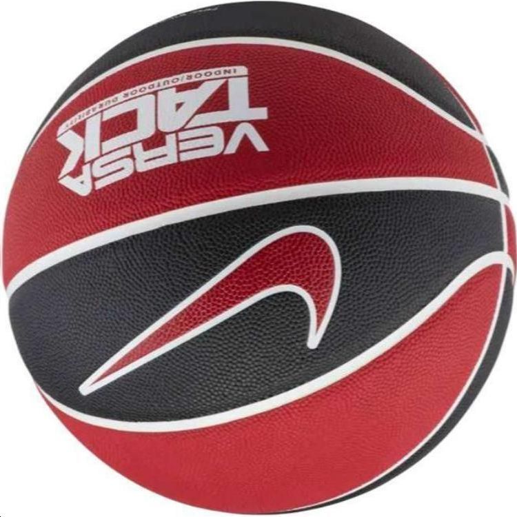 Nike China Mainland Version Pu Basketball Black Red Size 7 Training Unisex
