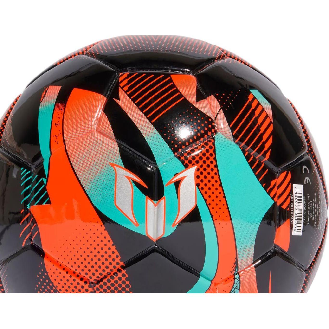 Adidas Messi Collection Size 1 Soccer Ball TPU Unisex Red Fluorescent Mint Green Black