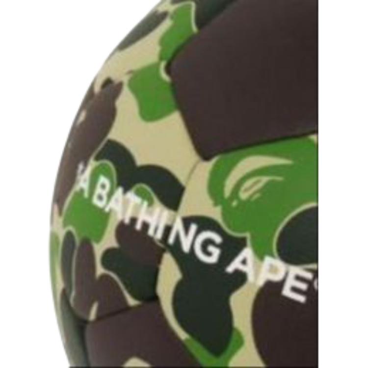 BAPE ABC Camo Soccer Ball Green