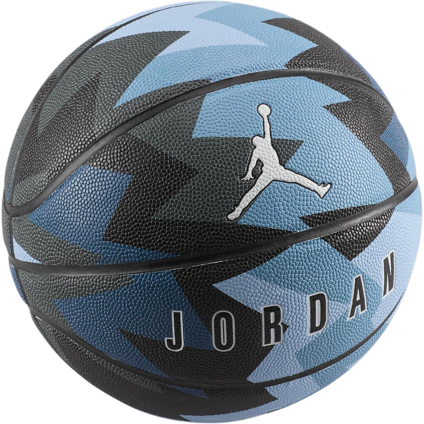 Jordan Size 7 Indoor, Outdoor, All Basketball Synthetic Leather Blue Black