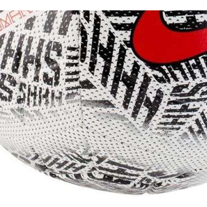 Nike Size 5 Ball Soccer Ball Unisex Black White Red