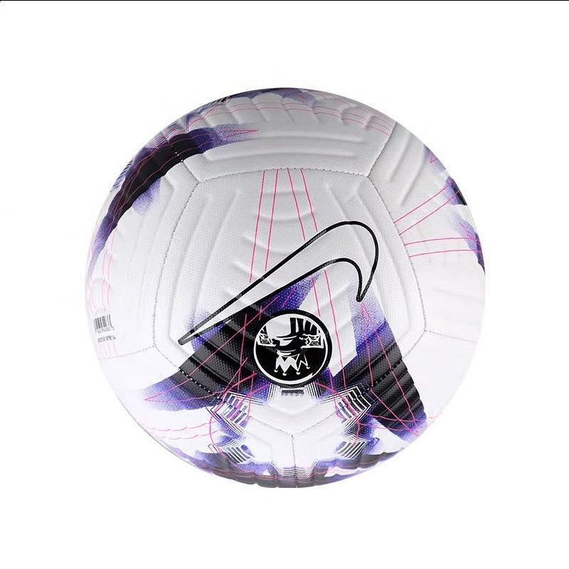 Nike Size 5 Soccer Ball Rubber Unisex Purple White