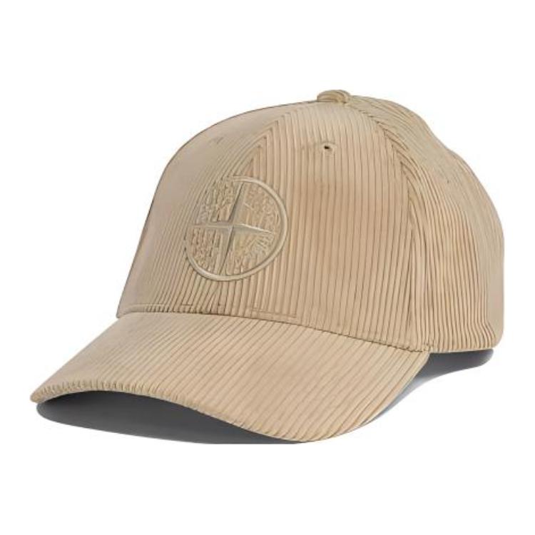 Бейсболка STONE ISLAND Logo (бежевая)