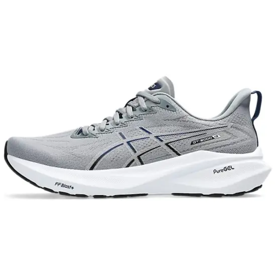 Asics GT 2000 13 Slip Resistant Low Top Running Shoes Men's Gray