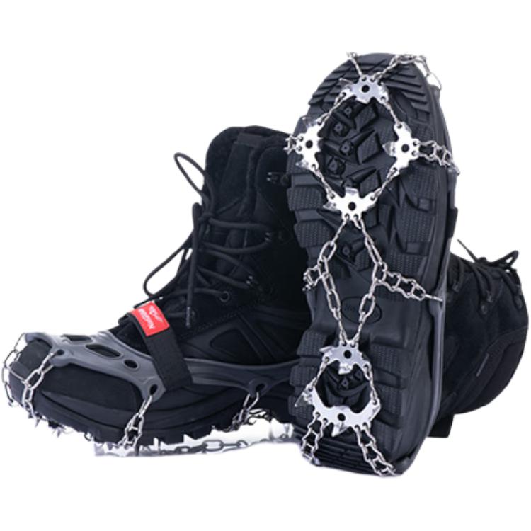 NATUREHIKE Explore Outdoor 19 Tooth Crampons Ice Climbing Equipment Steel