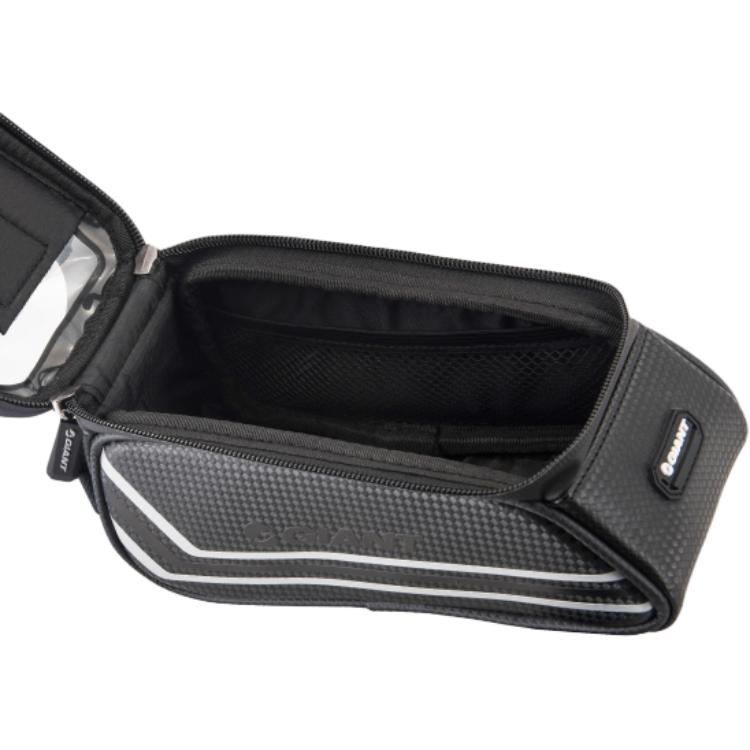 GIANT Bike Bags Top Tube Bag Front Bag Unisex EVA TPU 21x9x10.5cm Black