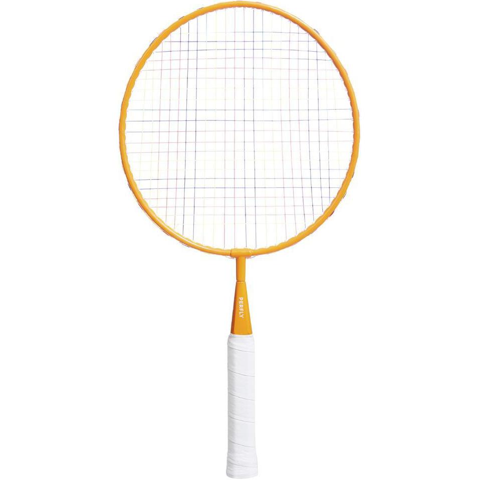 DECATHLON Badminton Racket, Clothing Sets, Double Rackets Kids’ Little Students Orange Green