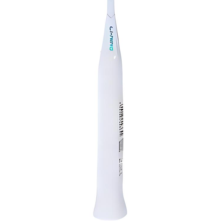 Li Ning Thunder 60 Full Carbon Badminton Rackets Offensive Type Heavy Head, Stiff Shaft Professional 5U White