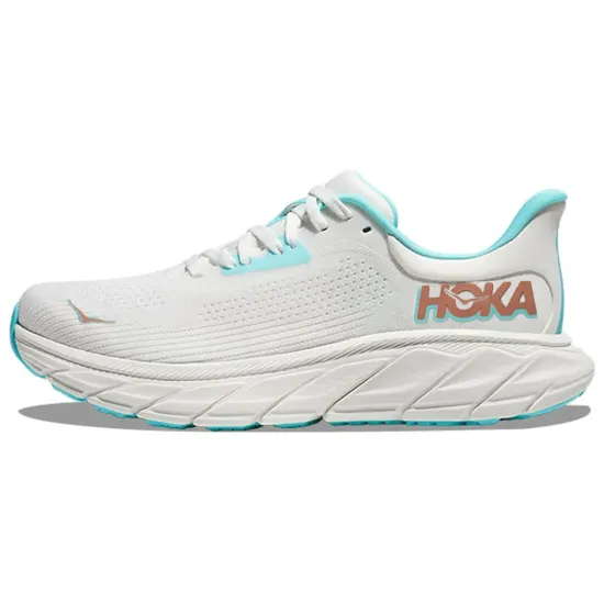 HOKA ONE ONE Arahi 7 Anti-Slip Wear-Resistant Low-Top Running Shoes Women's White