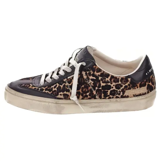 Golden Goose Skateboard Shoes Men Low-Top Brown
