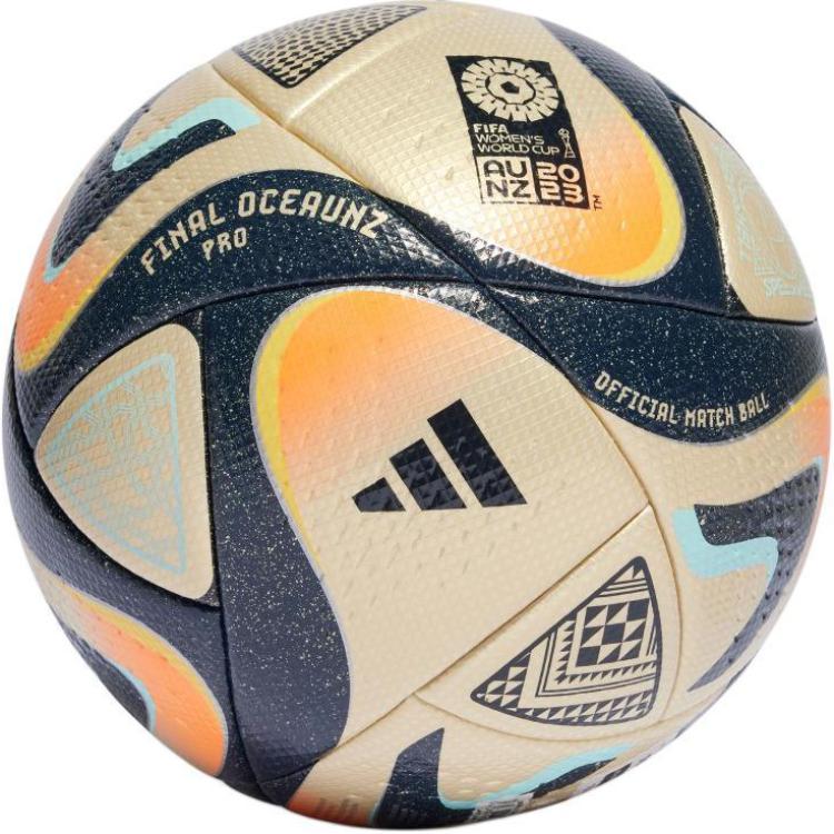 Adidas Size 5 Ball Soccer Ball Pu Seamless Thermal bonding Unisex Black Gold