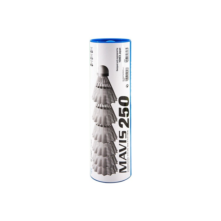 YONEX Mavis Collection M 250EX Nylon Shuttlecock 6 Pack Nylon Training Shuttlecocks