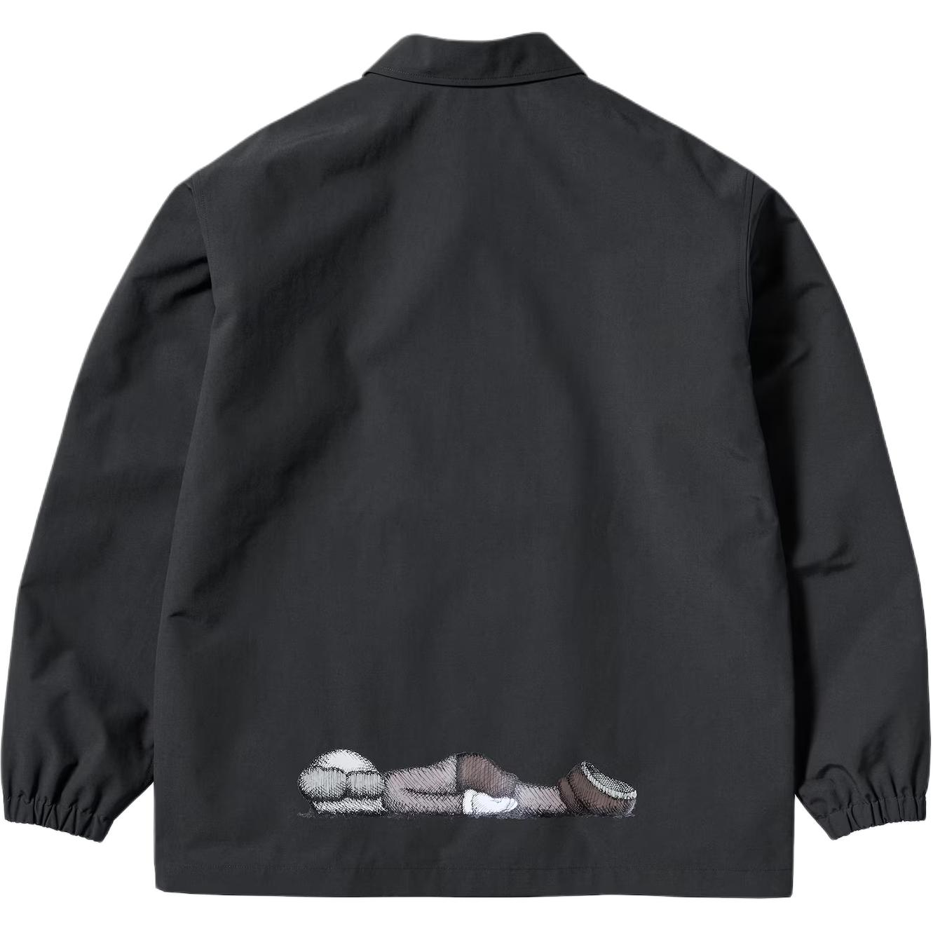 UNIQLO KAWS x WARHOL Banana Print Jacket Black 474138-09 — купить