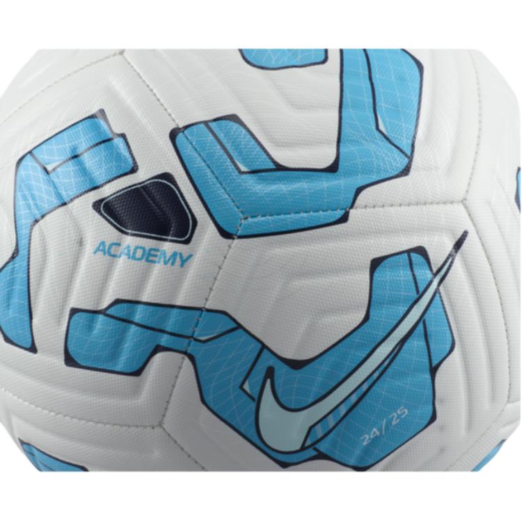 Nike Size 12, Size 3, Size 4, Size 5 Soccer Ball Rubber Machine Stitched Soccer Ball Unisex Light Blue/White