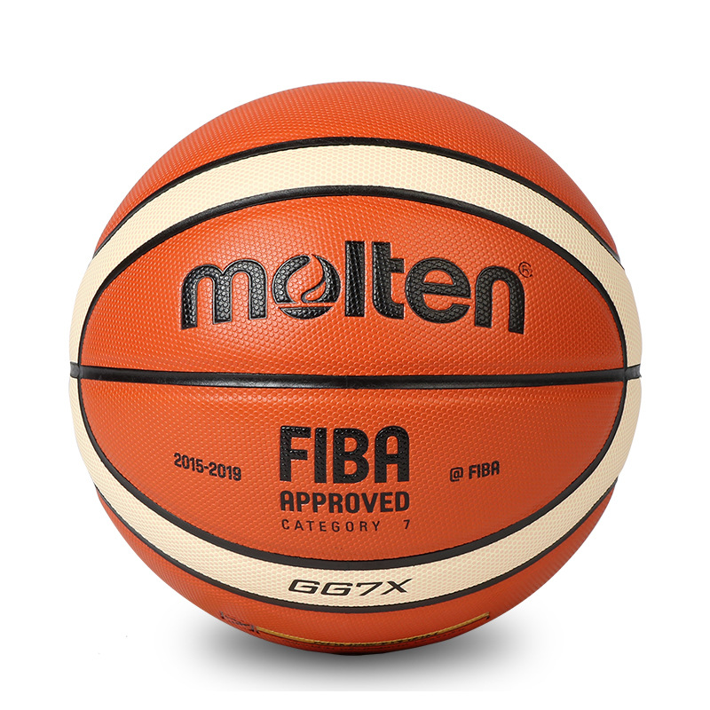 Molten Pu Basketball Red Brown Size 7 Training Unisex