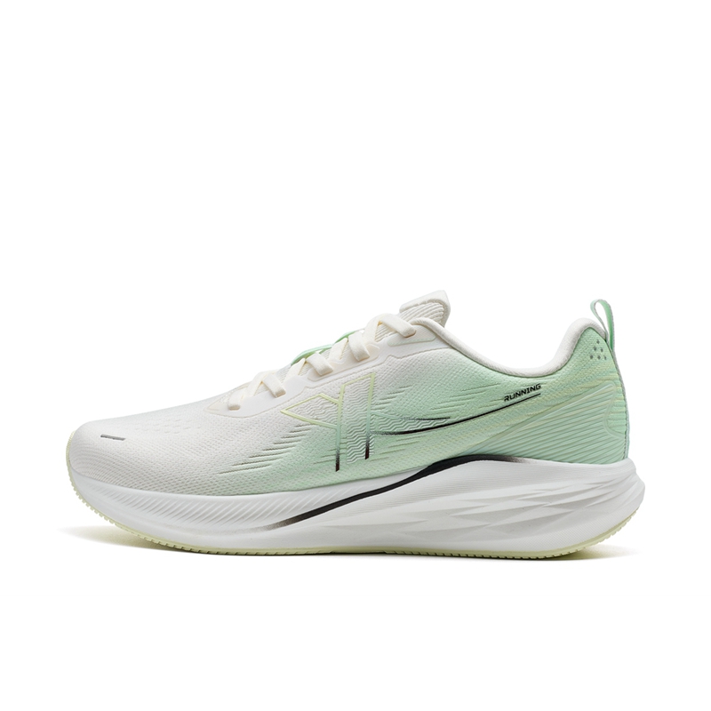 XTEP 5.0LITE Cushioning Abrasion Resistant Cushioning, Wear Resistant Low top Running Shoes Women’s White Green