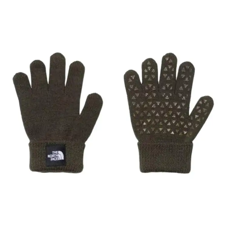 THE NORTH FACE Acrylic, Ceramic Knit Gloves Kids' Green