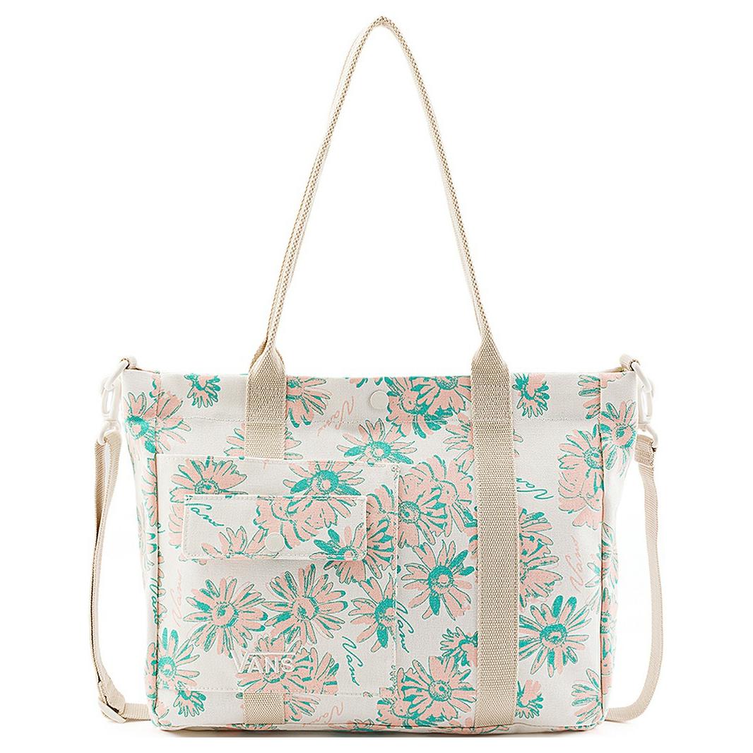 Женская сумка Vans Tote (бежевая)