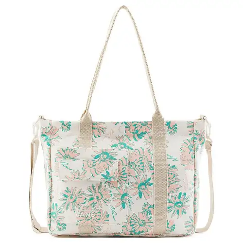 Vans Cotton Shoulder Bag Women's Ecru